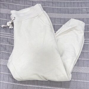 Calvin Klein Women's White Jogger Pants